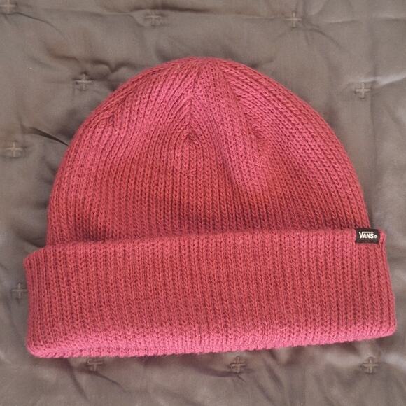 Vans Beanie UNISEX OSFM Pink Outdoor Cozy Winter Skater Punk Streetwear - Picture 1 of 8